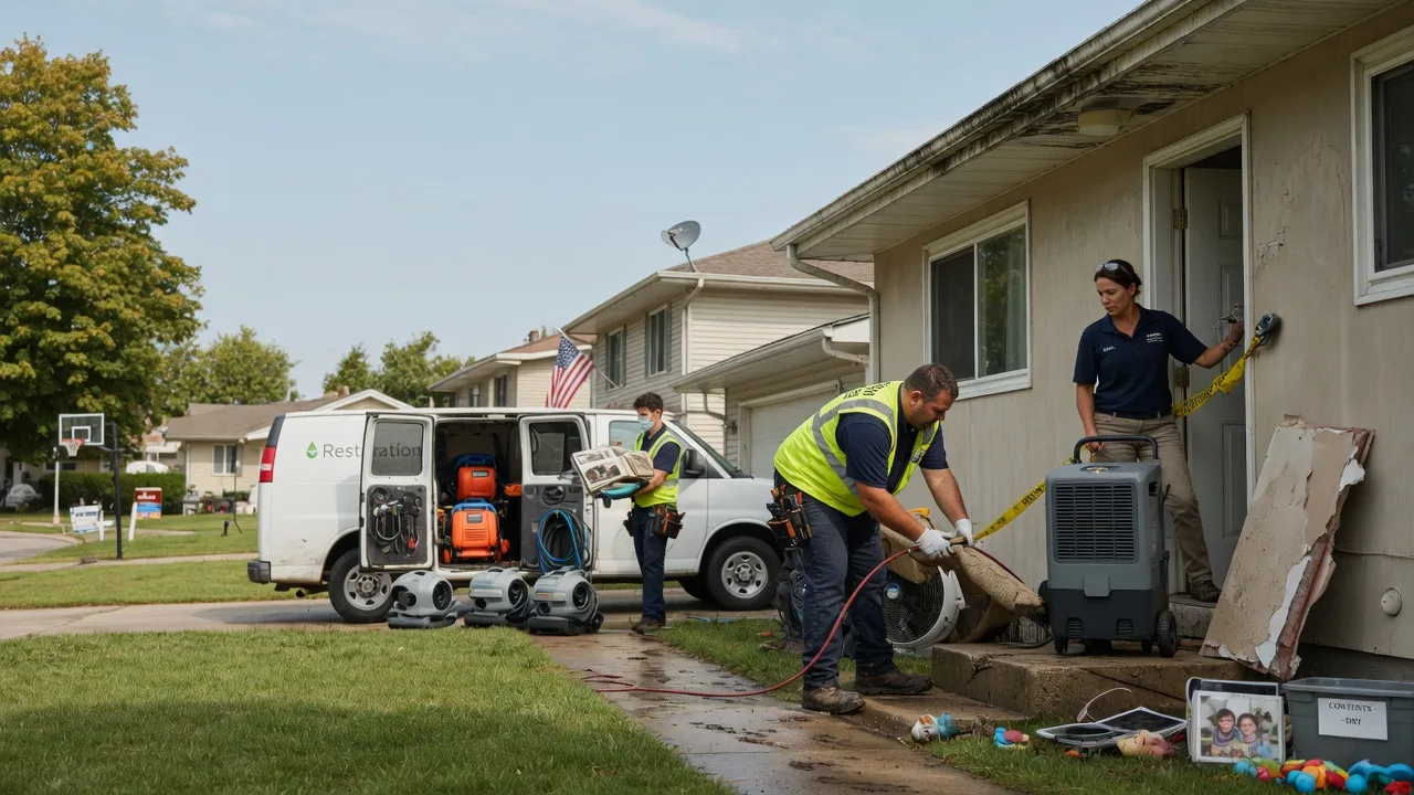 Water Damage Restoration in East Saint Louis, IL near me